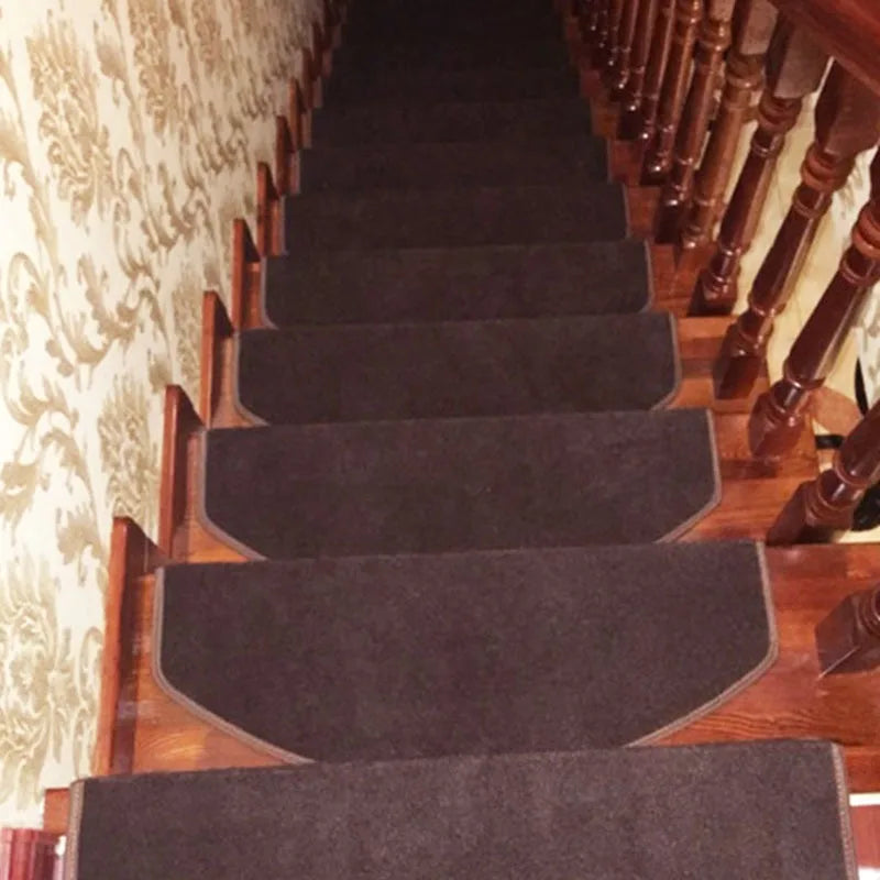 Rynx | Stair Mat Self-Adhesive Safety Stair Mat Carpet Mat Soft Strips Non-Slip Protective Covers for Indoor Decoration Rugs for Bedroom