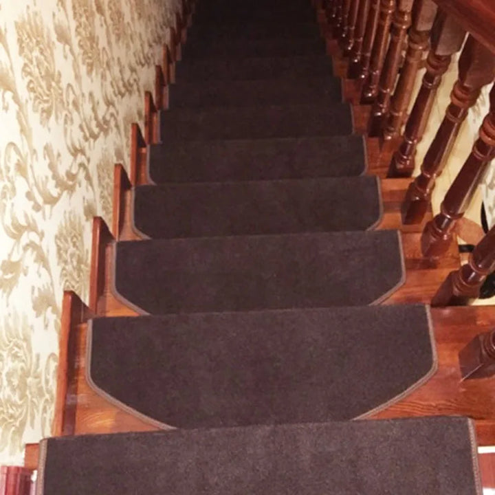 Rynx | Stair Mat Self-Adhesive Safety Stair Mat Carpet Mat Soft Strips Non-Slip Protective Covers for Indoor Decoration Rugs for Bedroom