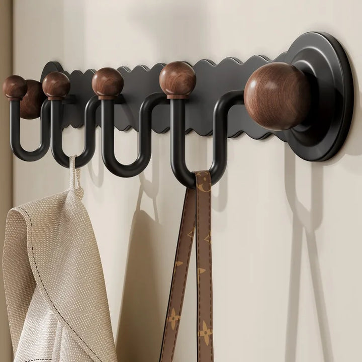 Rynx | Backdoor Wall Coat Hook Suction Cup Style Bedroom Relaxation Space Vestibule Shot-Free Wall-Mounted Coat Storage Hook