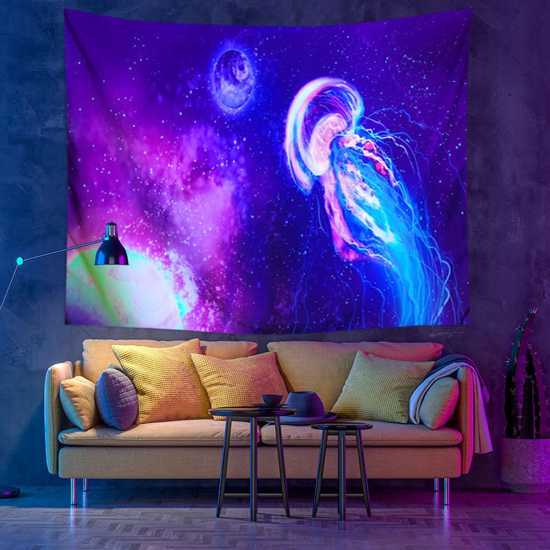 Lisslune | Colorful Glowing Luminous Tapestry