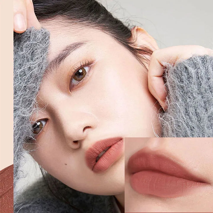 Rynx | 6 Colors Lip Mud Lipstick Velvet Matte Liquid Lipstick Waterproof Nude Lip Gloss Long-lasting Sexy Women Lip Tint Cosmetics