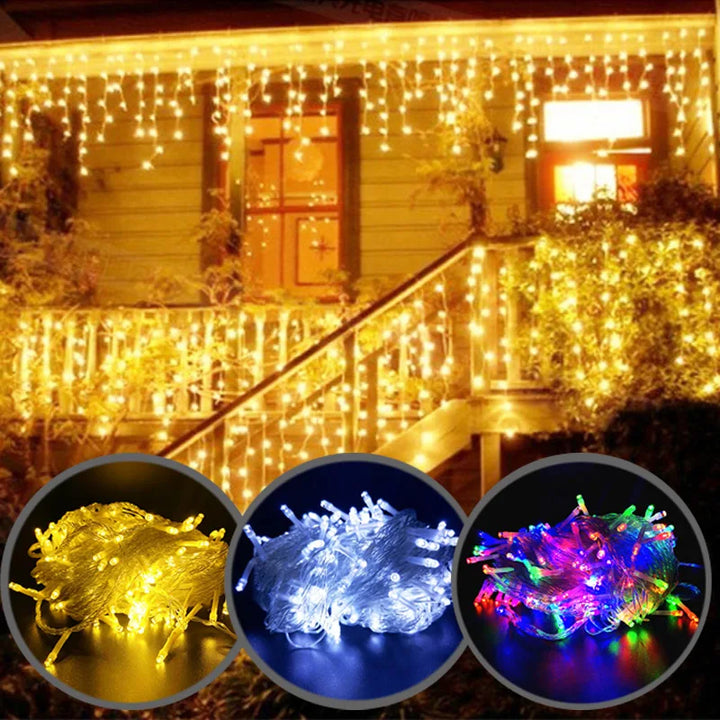 Lisslune | Atmospheric Icicle Lights - FrostGlow
