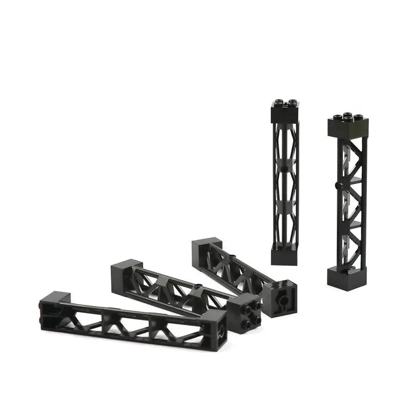 Lisslune | Military Adventure Building Block Set - 4-piece Creative Construction Kit for Children