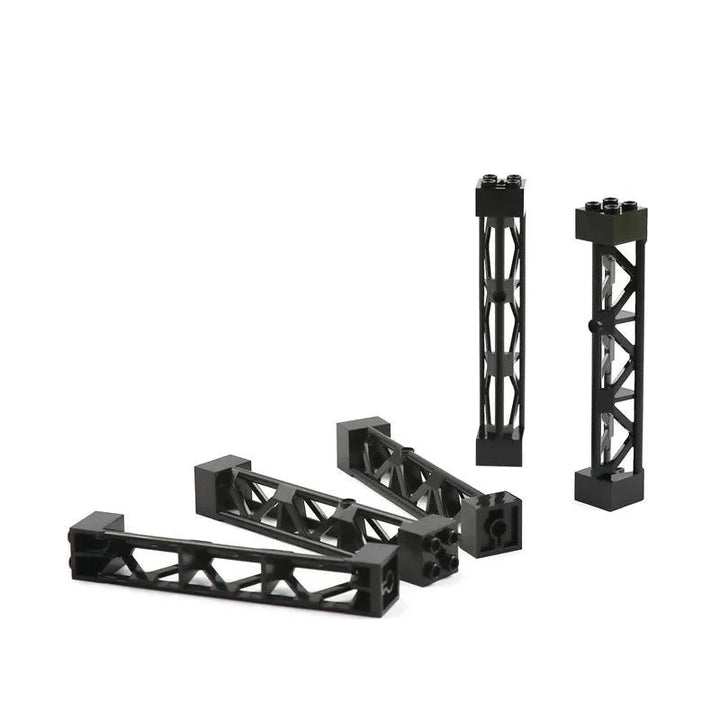 Lisslune | Military Adventure Building Block Set - 4-piece Creative Construction Kit for Children
