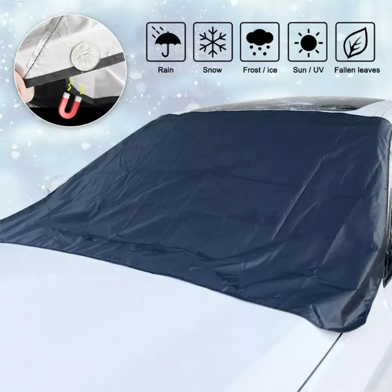 Lisslune | AllWeather Shield – Magnetic Windshield Protector for Car, Anti-Frost & UV