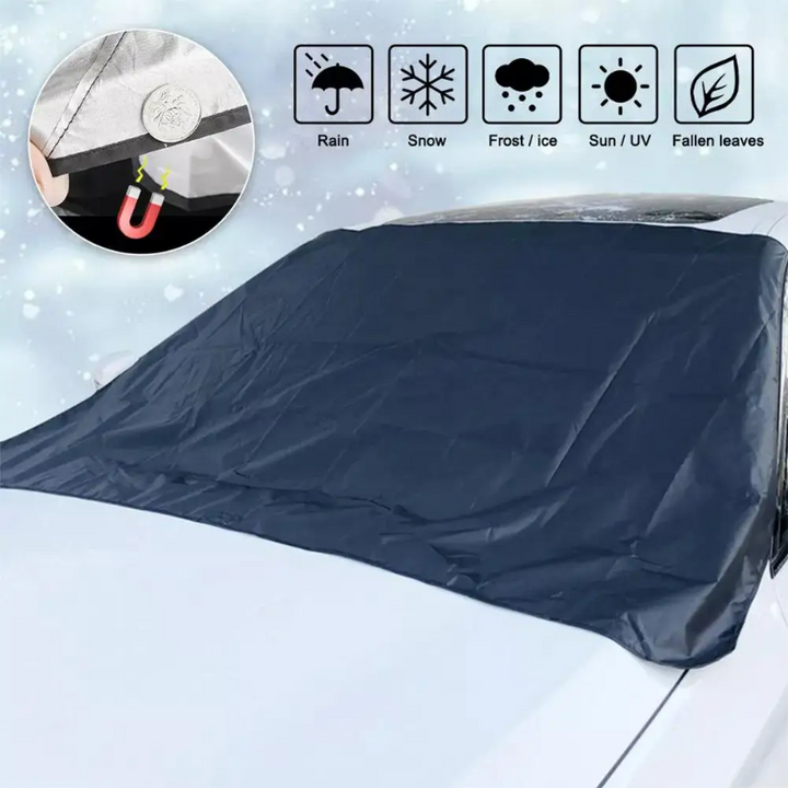 Lisslune | AllWeather Shield – Magnetic Windshield Protector for Car, Anti-Frost & UV