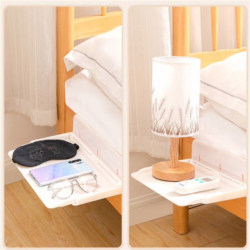 Lisslune | Space Saver Foldable Bedside Organizer Shelf