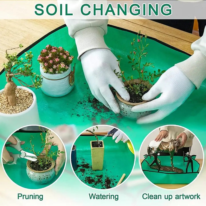 Lisslune | Gardening Soil Tray Reusable Portable Mat