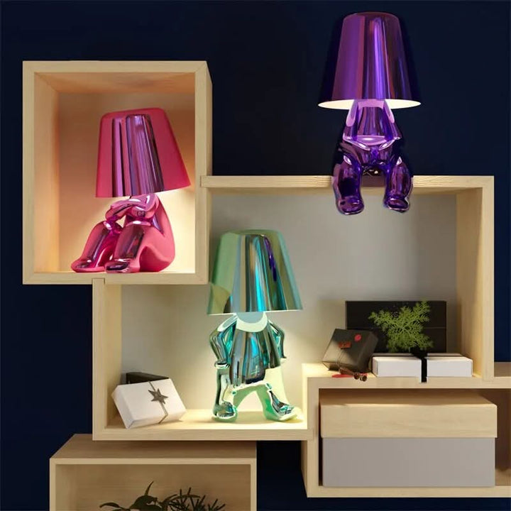 Lisslune | Goldie Resin Thinker LED Table Lamp