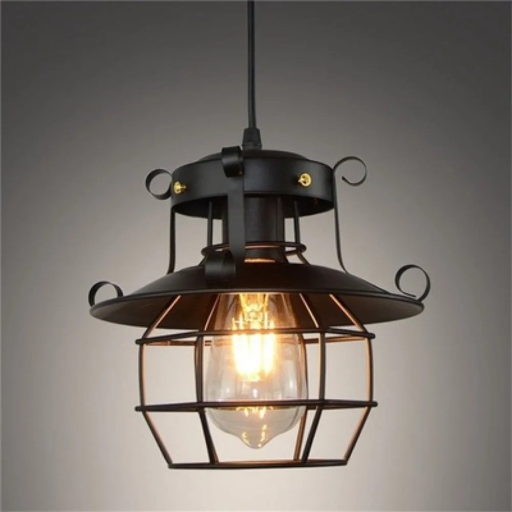 Lisslune | Norah Retro-Industrial Pendant Light