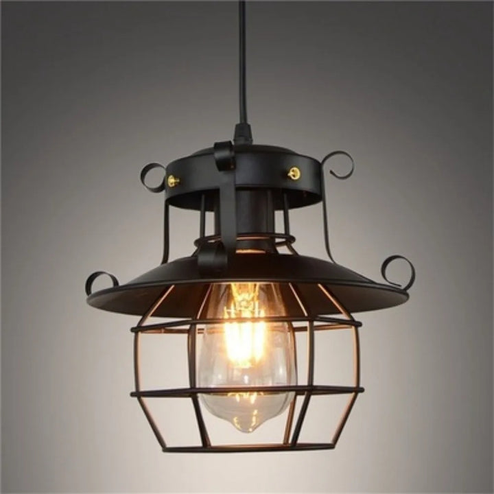 Lisslune | Norah Retro-Industrial Pendant Light
