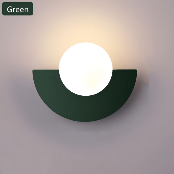 Lisslune | Everest - Nordic Semi-Round Wall Lamp