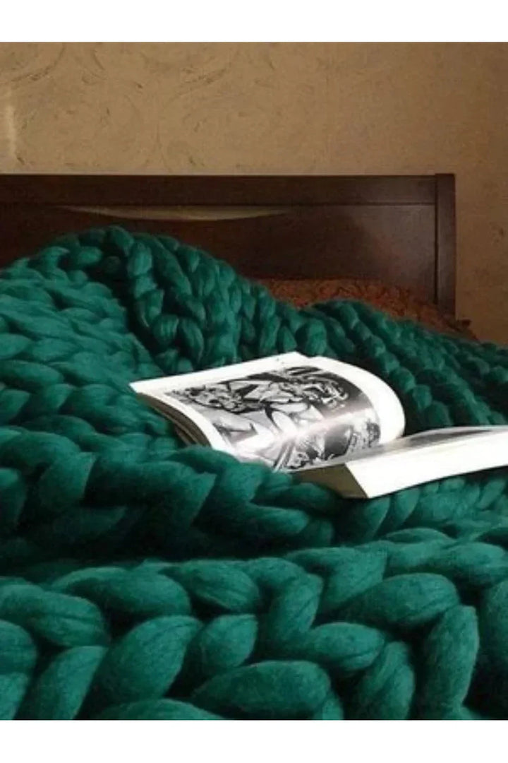 Lisslune | Chunky Knit Blanket