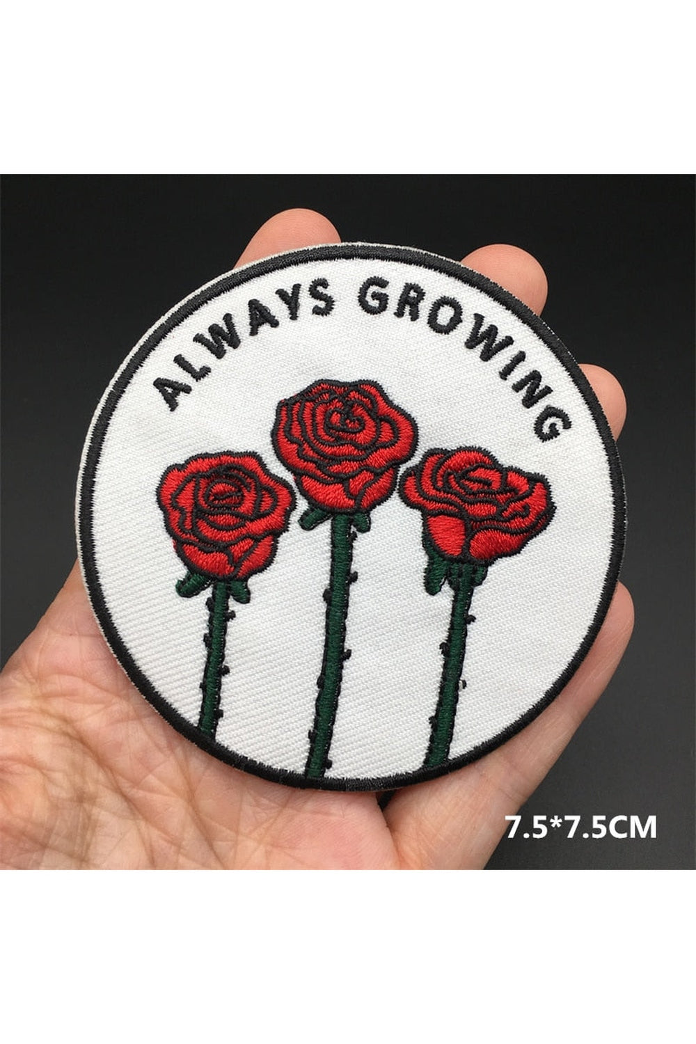 Lisslune | Punk embroidered patch set