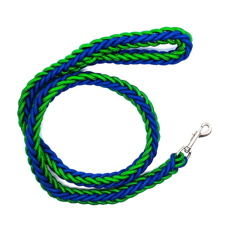 Lisslune | Braided short dog leash for large dogs