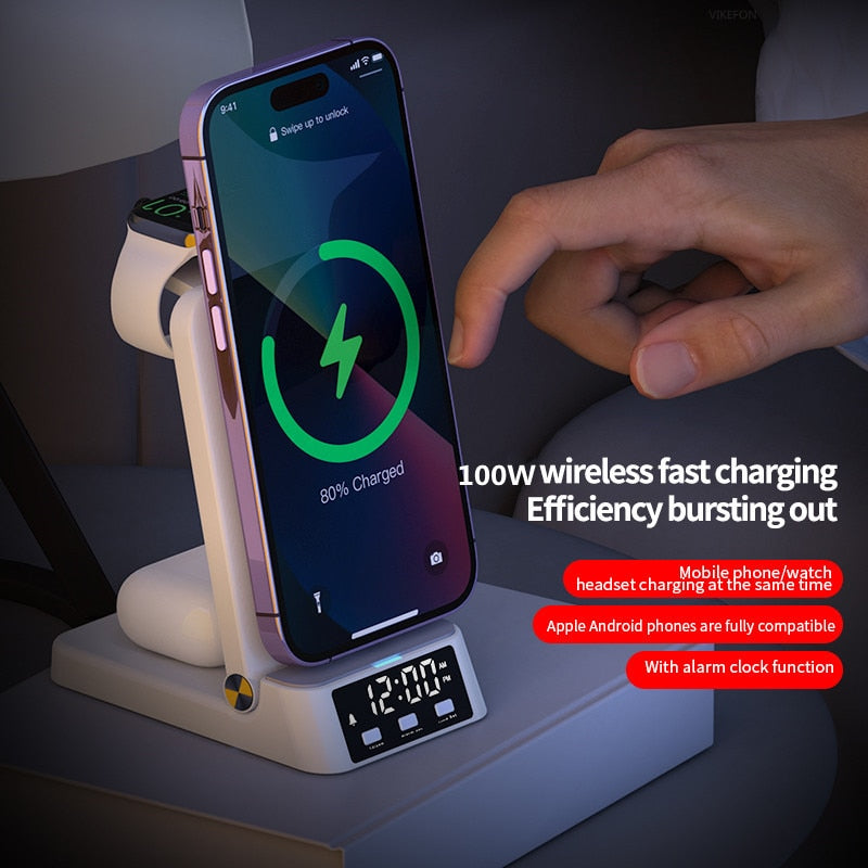 Lisslune | 4in1 Foldable Fast Wireless Charging Dock