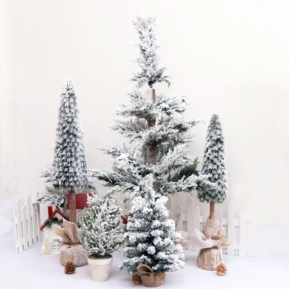 Rynx | Mini PE Christmas tree decoration Pine Topping Table Christmas tree Christmas home Party Wedding decoration New Year's gift