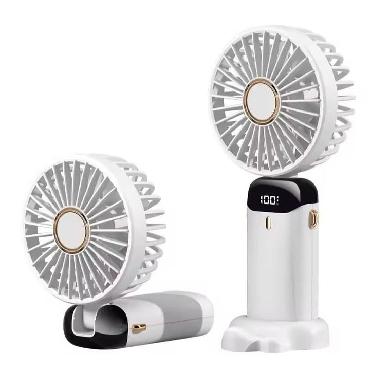 Lisslune | Portable Mini Fan with Phone Stand
