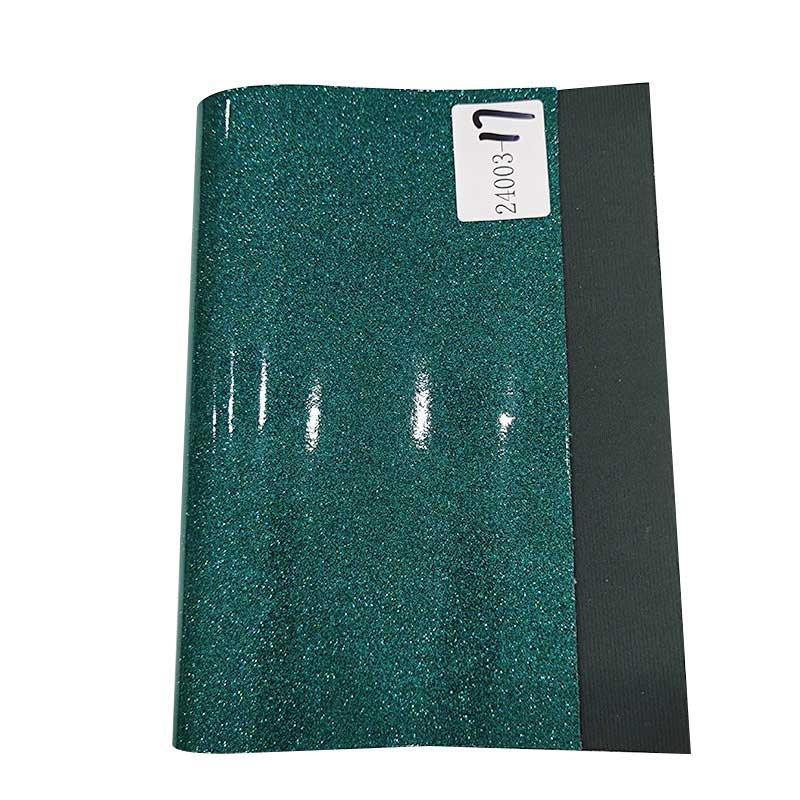 Lisslune | Glamorous Sparkle PU Synthetic Leather Craft Sheet with Mirror Finish