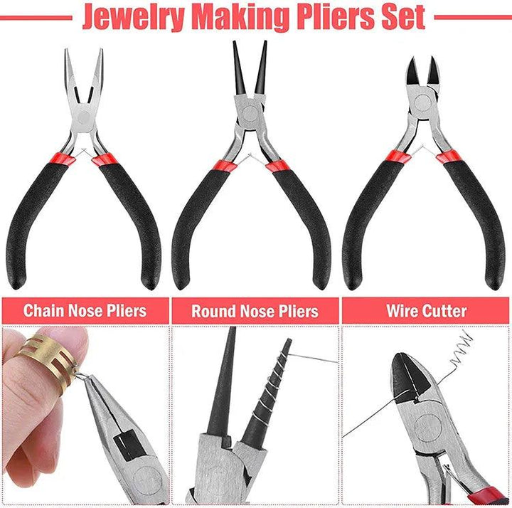 Lisslune | Ultimate Jewelry Making Tool Set for Creative Crafters and Repairs