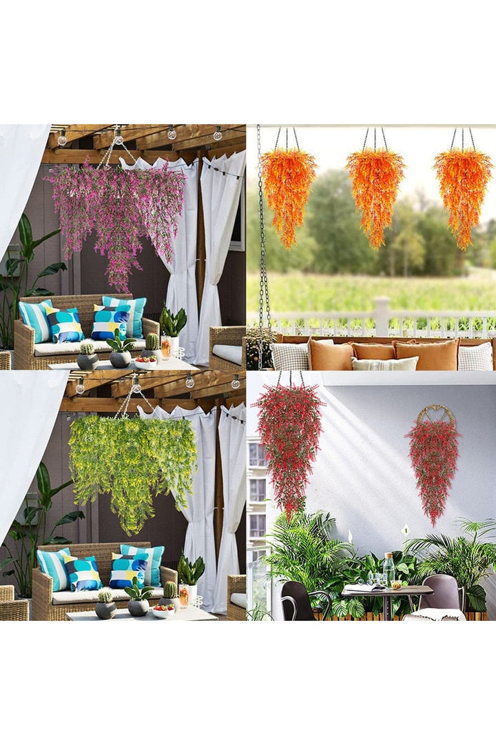 Lisslune | Rattan leaf wine ornament