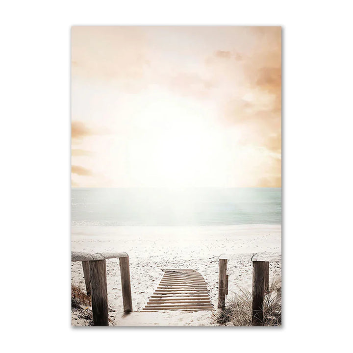 Lisslune | Beach Canvas Poster