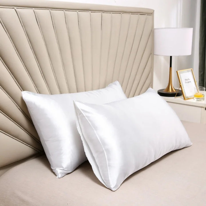 Lisslune | Luxurious 100% Mulberry Silk Pillowcase for Hair and Skin – Hypoallergenic Softness, Best Silk Pillow Case for Sensitive Skin