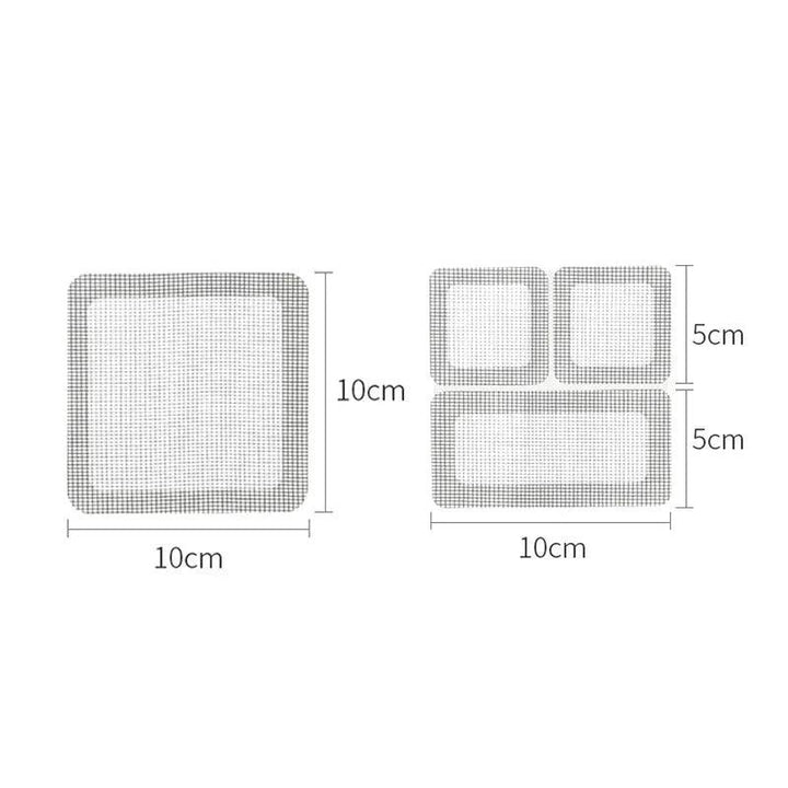 Lisslune | Nylon Mesh Window Screen Repair Patches - Japanese Craft Upgrade