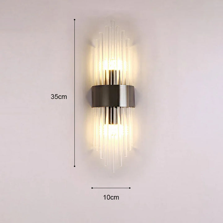 Lisslune | GoldenLuxe Elegant LED Wall Lamp | Luxurious Design in Gold | Stylish Wall Lighting