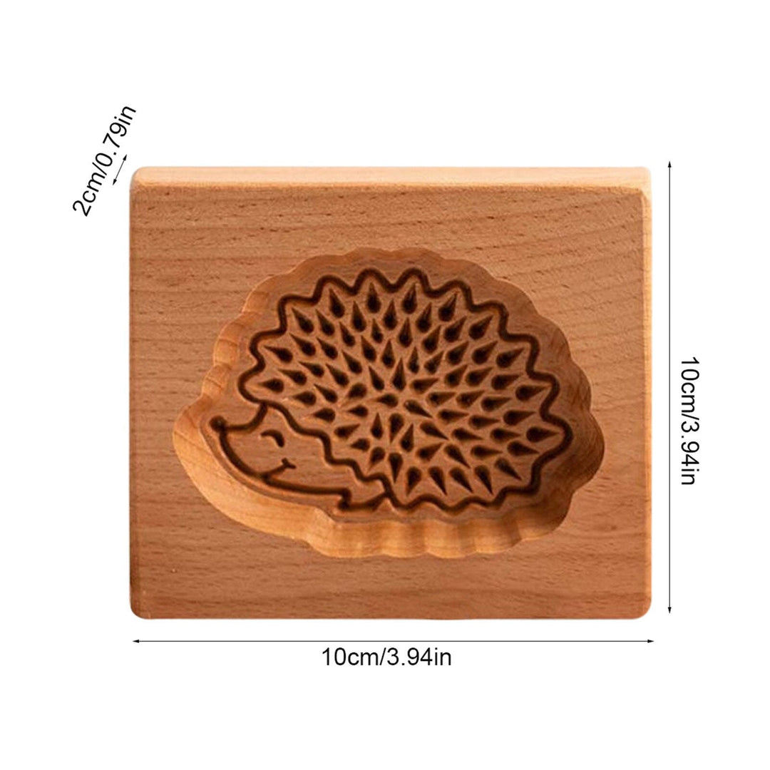 Lisslune | Wooden Cute Pastry Bake Master Baking Mold