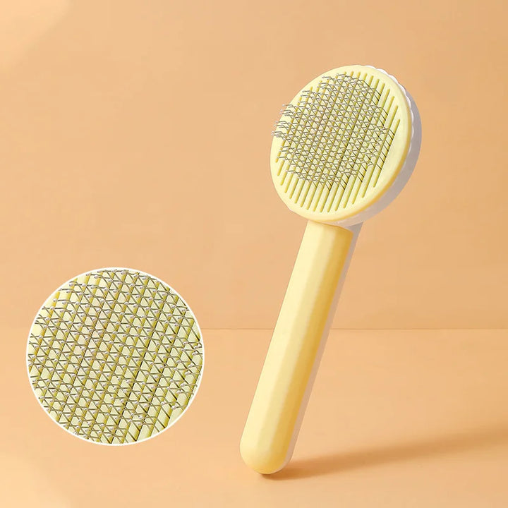 Rynx | Care Pet Hair Remover Brush Cat Dog Hair Comb Removes Comb Short Massager Pet Supplies for Cats Dog Brushes Accessories