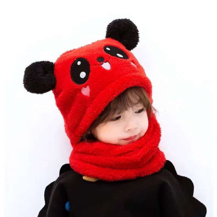 Lisslune | Bear children's hat with scarf and ears