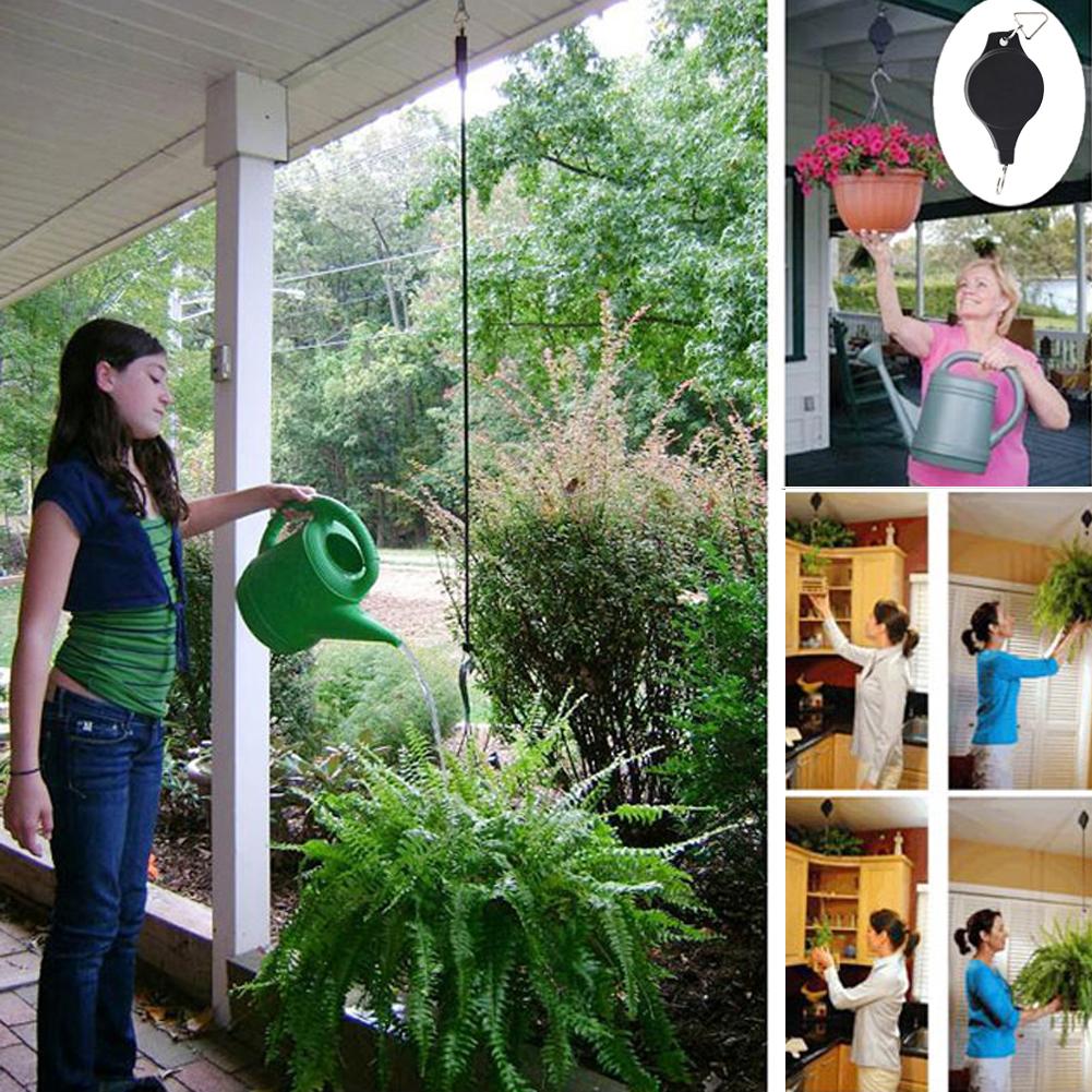 Lisslune | Swiveling Traffic Light Lifter for Hanging Plants (20KG Load Capacity)