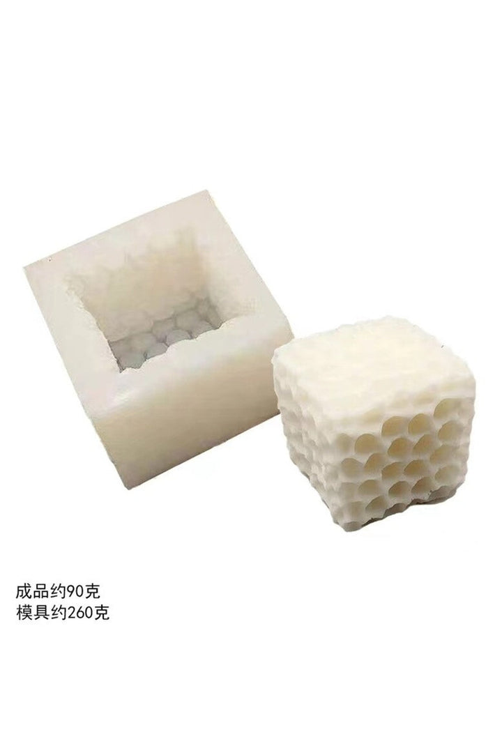 Lisslune | Honeycomb cube candle mold