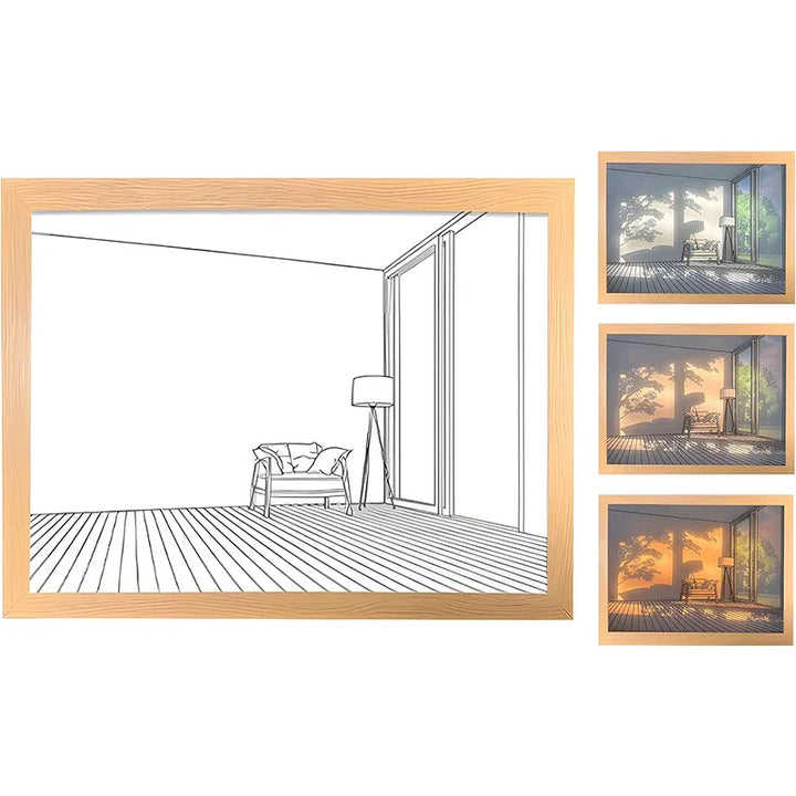 Lisslune | Luminous Decorative Dimmable Artsy Led Light Painting