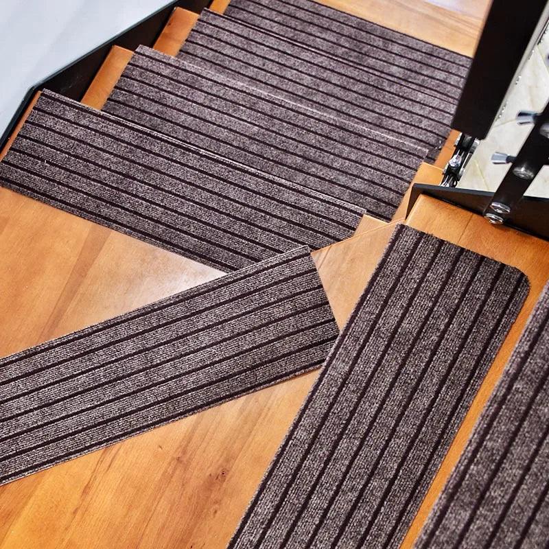 Lisslune | Stylish and Safe Plush Stair Mat Collection with Elegant Patterns