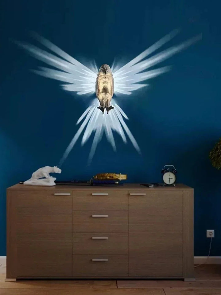 Lisslune | 3D Eagle Wall Projection Lamp