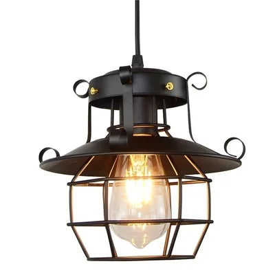Lisslune | Norah Retro-Industrial Pendant Light