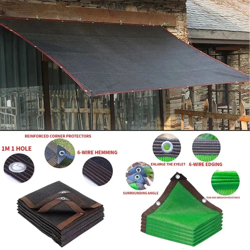 Lisslune | Anti-UV Sunblock Mesh Durable Balcony Privacy Screen