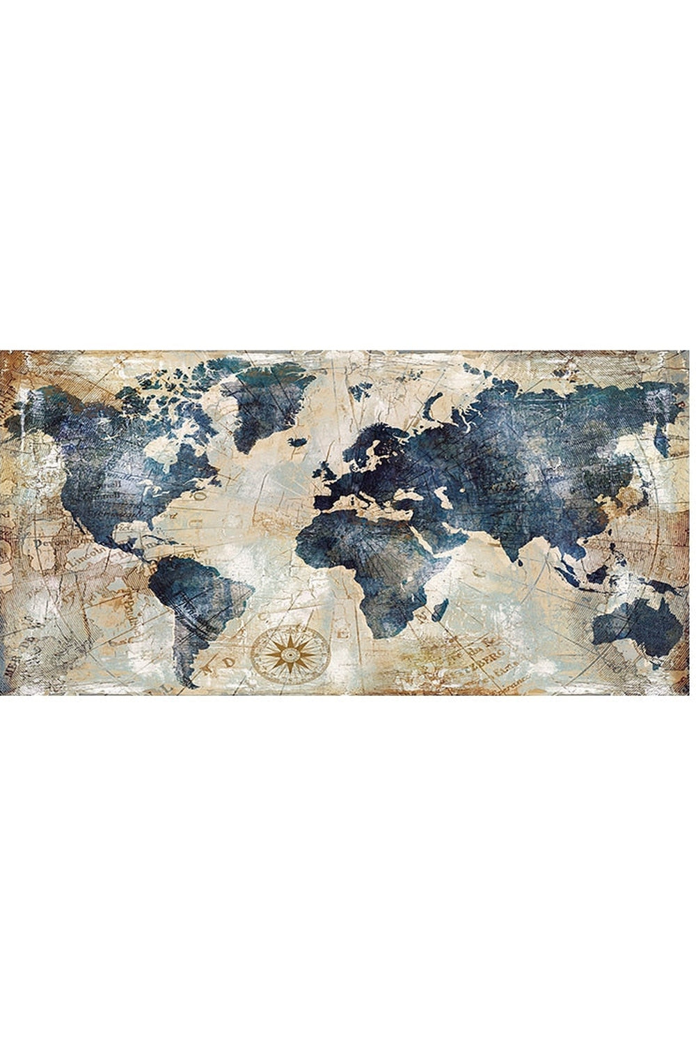Lisslune | Academy World Map Canvas