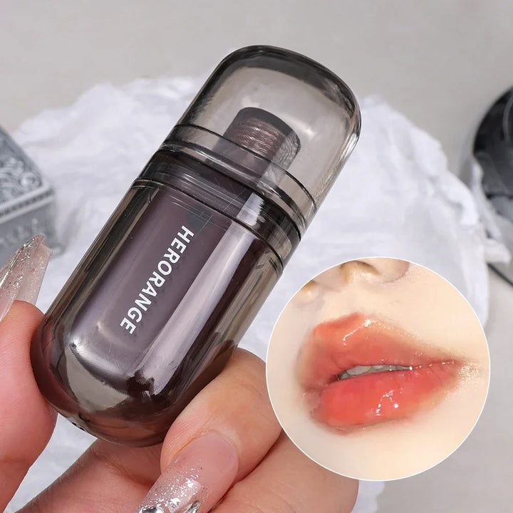 Rynx | Mirror Jelly Glass Lip Gloss Moisturizing, non-sticky Lip Tint Lip Plumper Mirror Water Liquid Lipstick Women Makeup Cosmetics