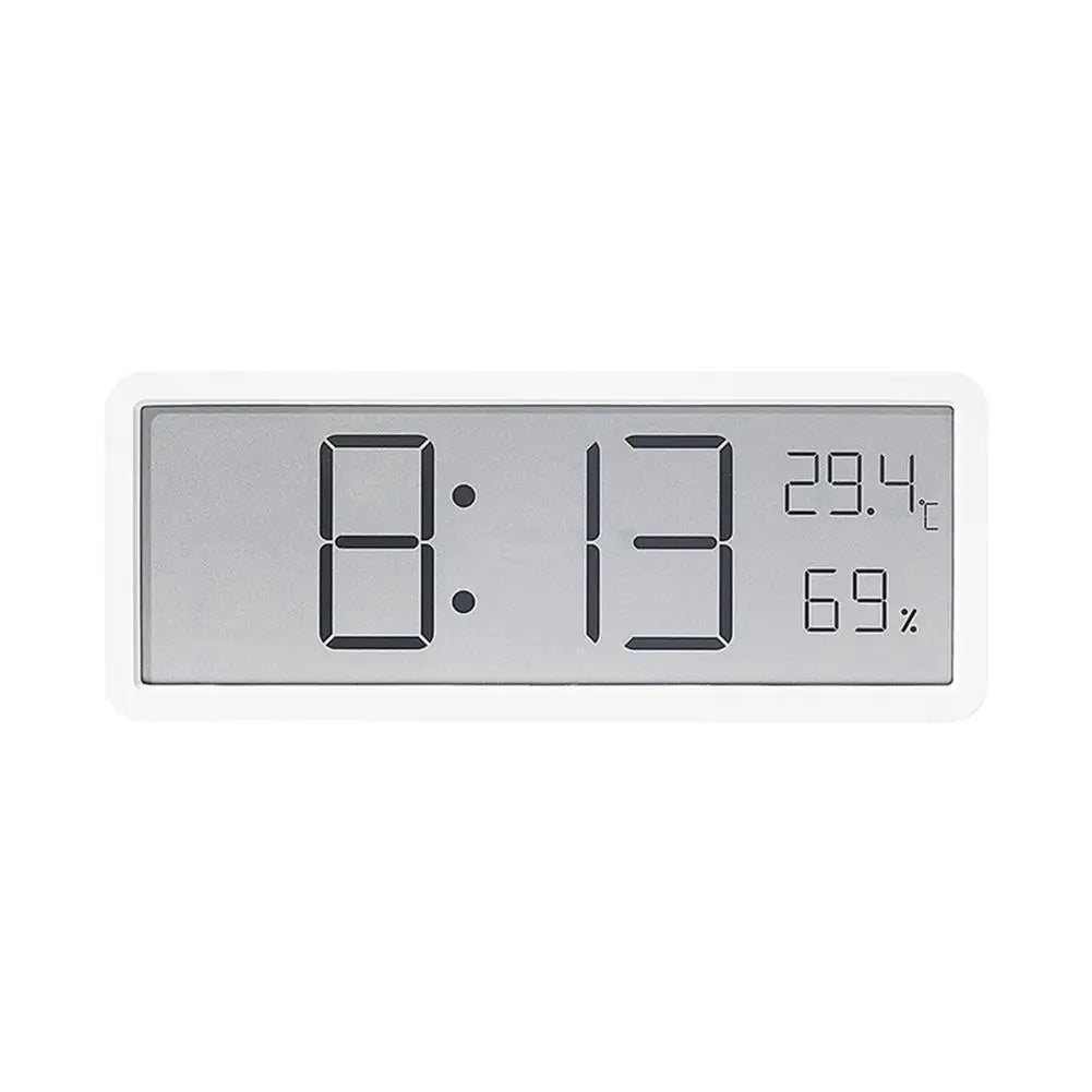 Lisslune | TimeVibe Large LED Digital Wall Clock with Temperature & Humidity Display