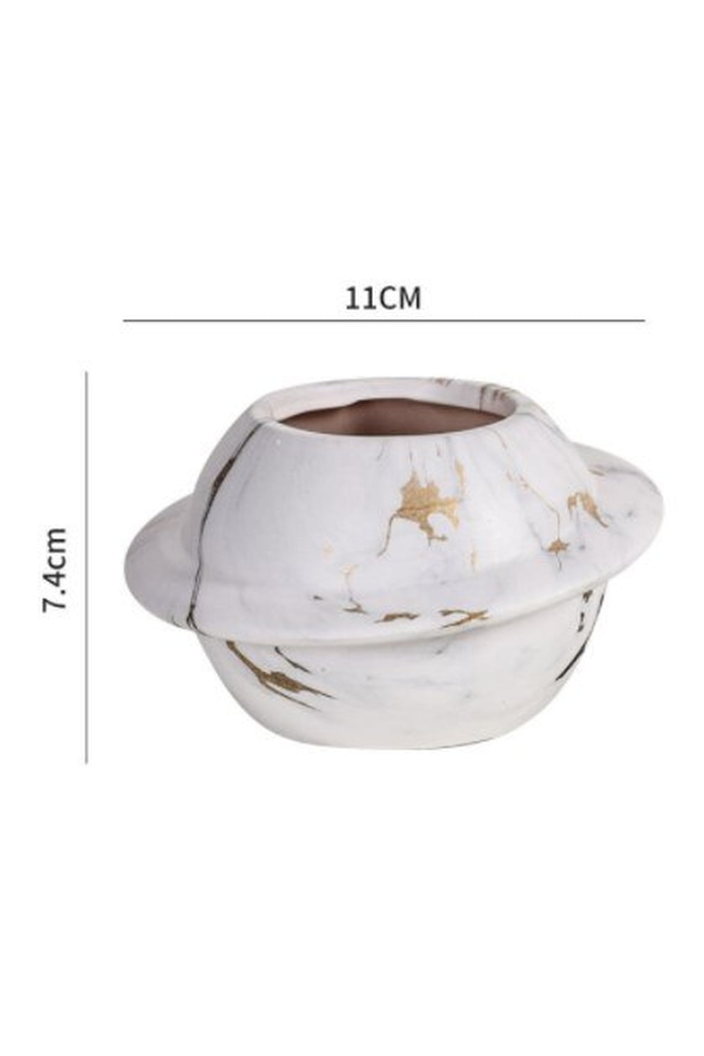 Lisslune | Motif ceramic pot for succulents