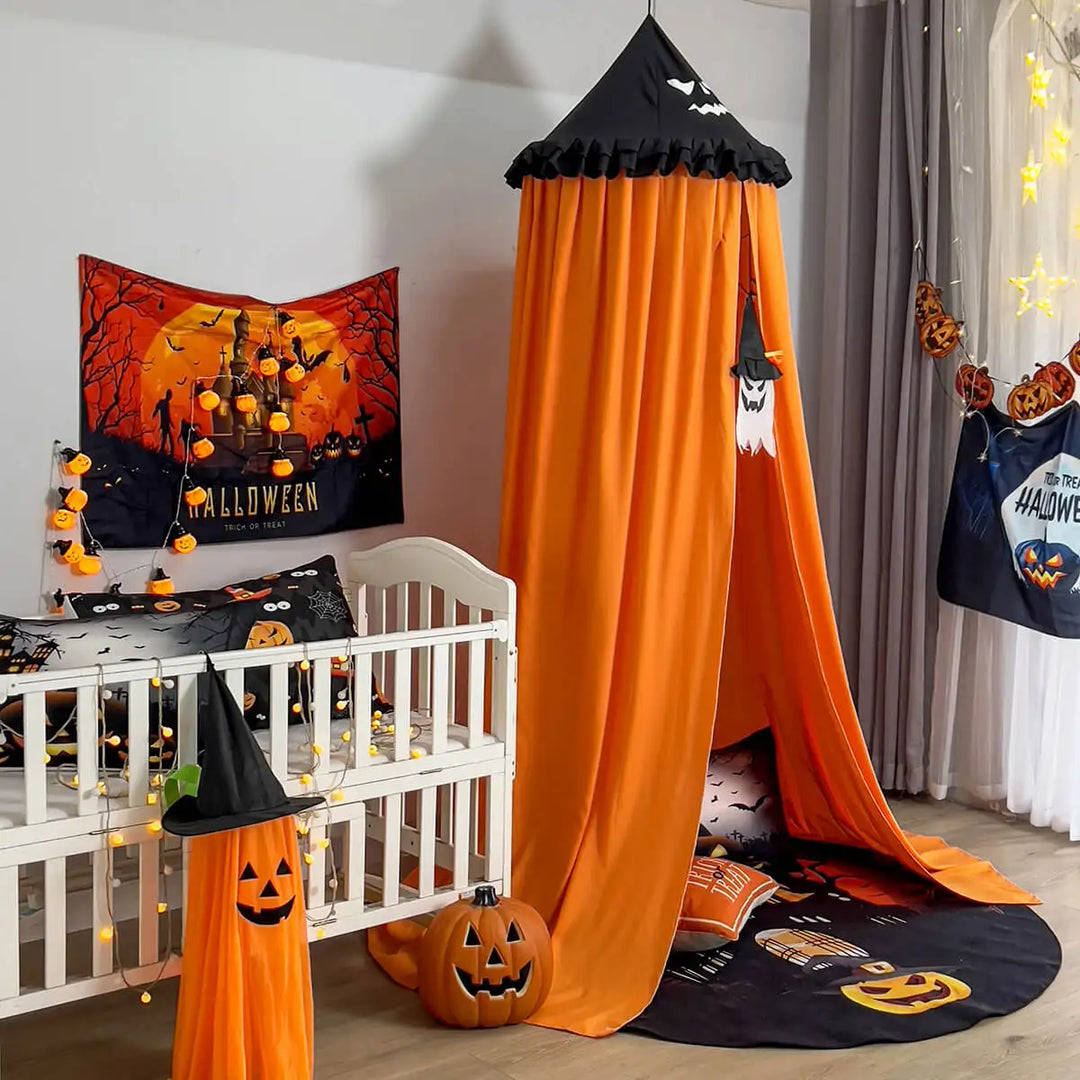 Rynx | Halloween-themed children's bed canopy Polyester canopy for the children's room