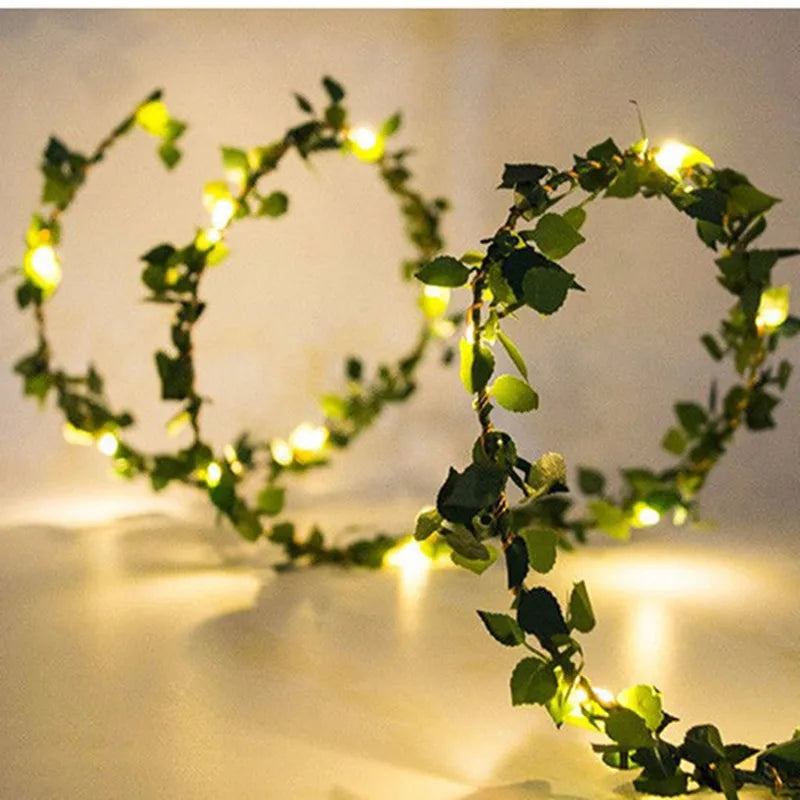 Lisslune | Artificial Vine Plants with LED Lights for Hanging