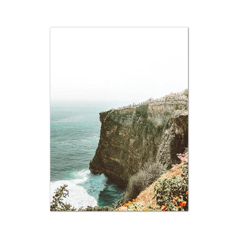 Lisslune | Tropical Waves Coast Canvas Art Collection - Ocean Escape Series