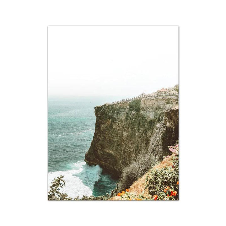 Lisslune | Tropical Waves Coast Canvas Art Collection - Ocean Escape Series