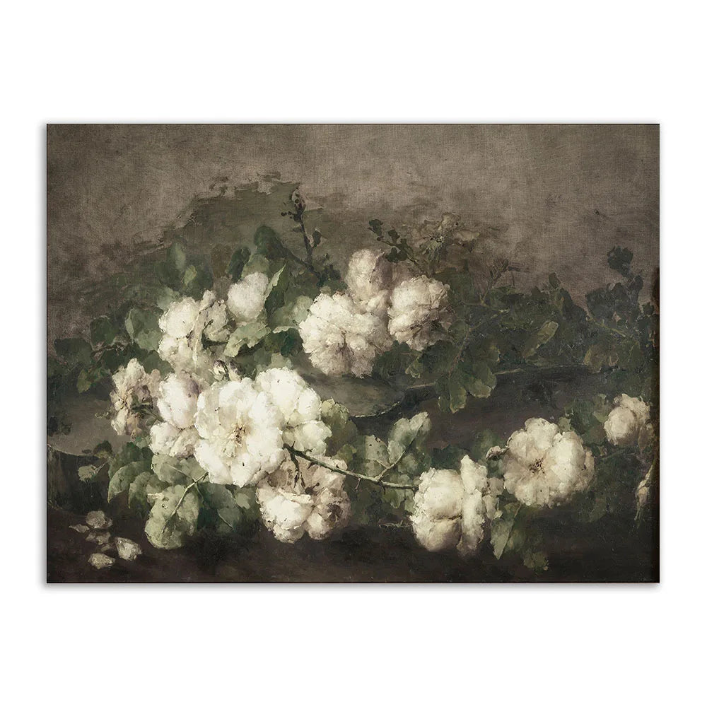 Lisslune | Floral Canvas Poster