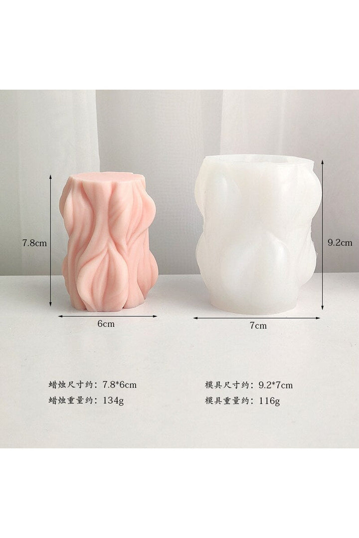 Lisslune | geometric candle shape