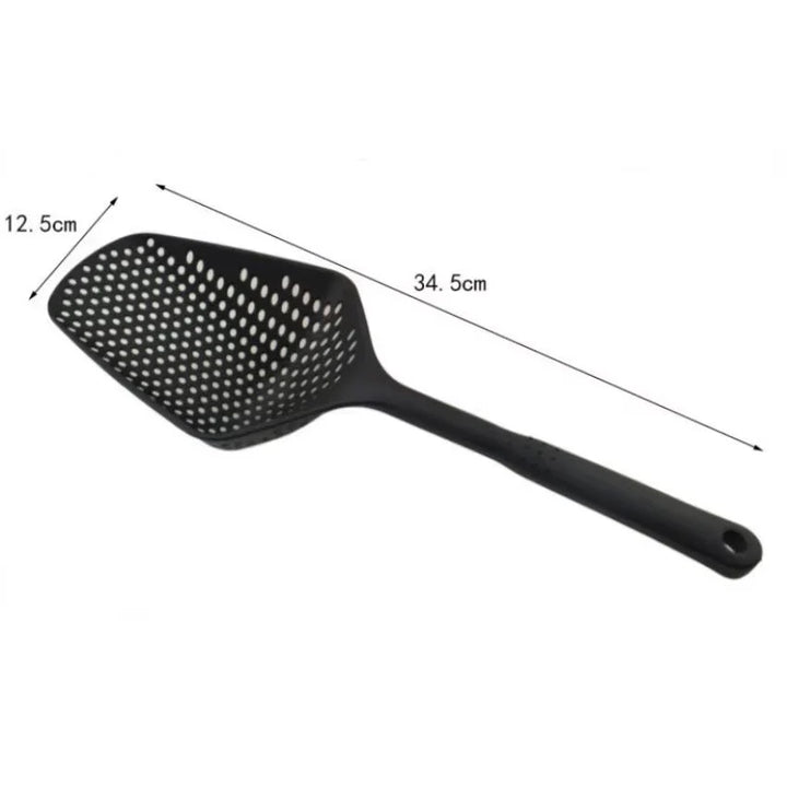 Lisslune | Large PP kitchen spoon for draining vegetables – Practical slotted spoon for the kitchen